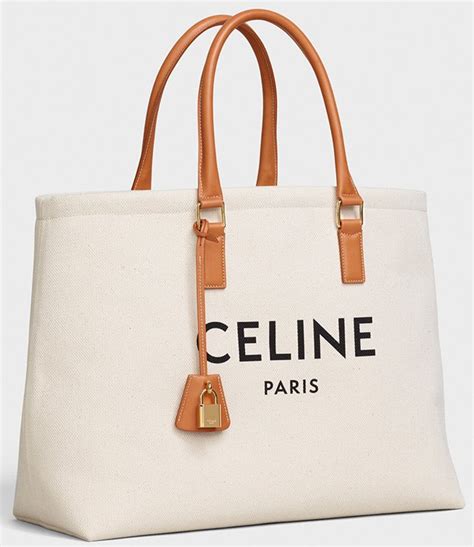 celine canvas logo.